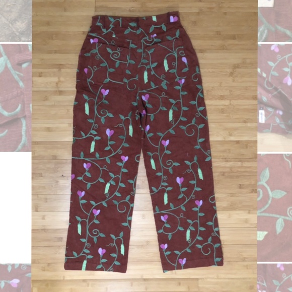 Samantha Pleet Plank Pants in Hazelnut Sweet Fawn - Picture 3 of 8